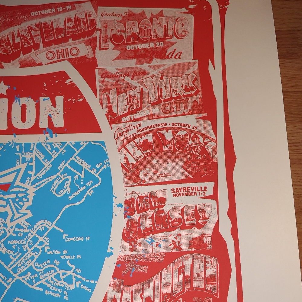 Social distortion 2019 fall tour poster - Picture 7 of 11